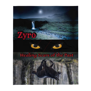 Healing Scars of the Past: "Zyro" - Throw Blanket