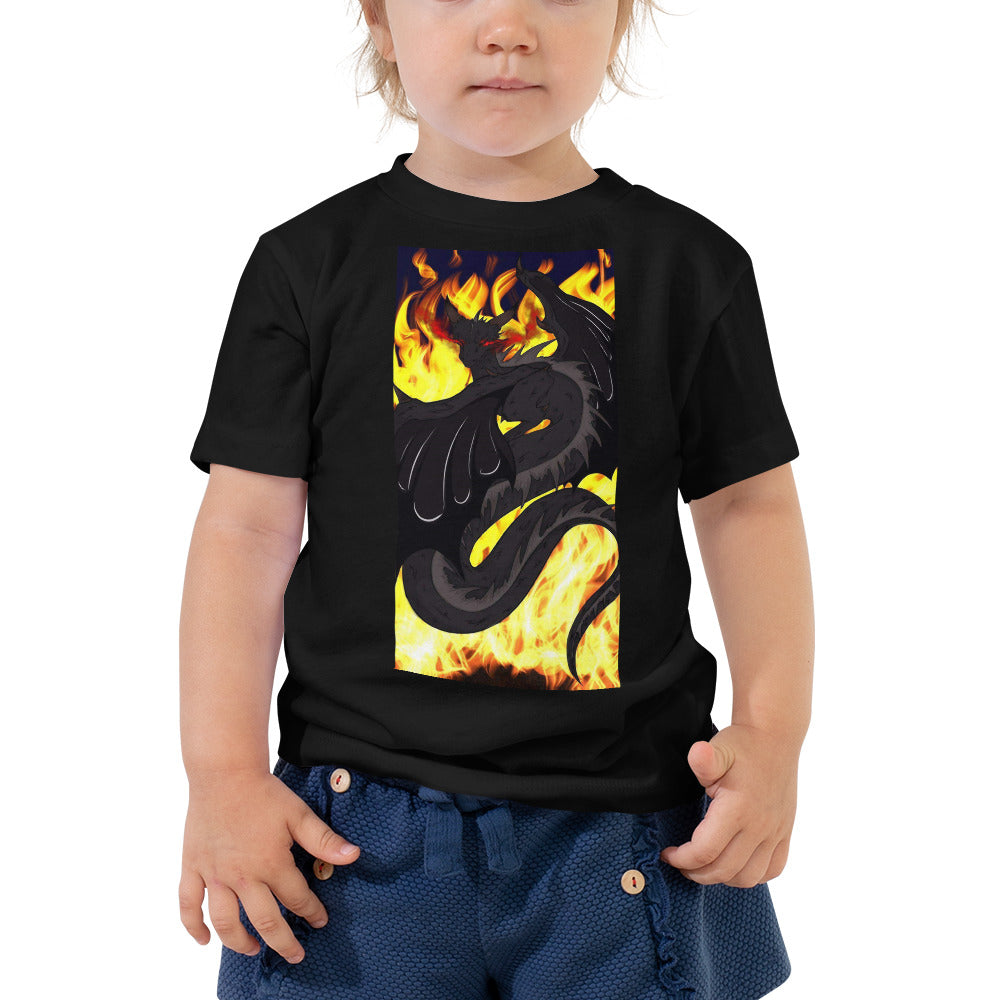 Dragon Torrick - "Flame" - Toddler Short Sleeve Tee